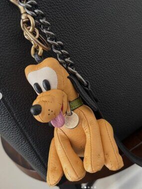 Coach BRAND NEW x Disney X Coach Pluto Collectible Bag Charm CDL75 - NWT -